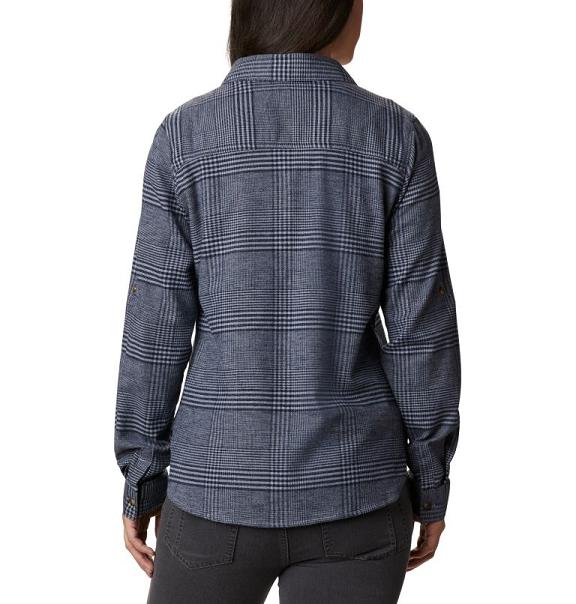 Columbia Pine Street Shirts Grey For Women's NZ40782 New Zealand